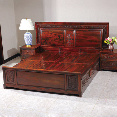 红木床的魅力与满圆红红木家具的精致工艺